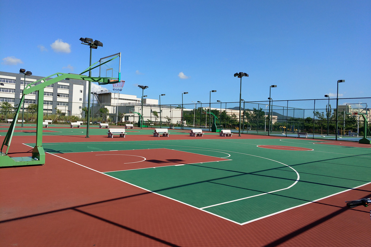 珠海双赢厂区篮球场、网球场