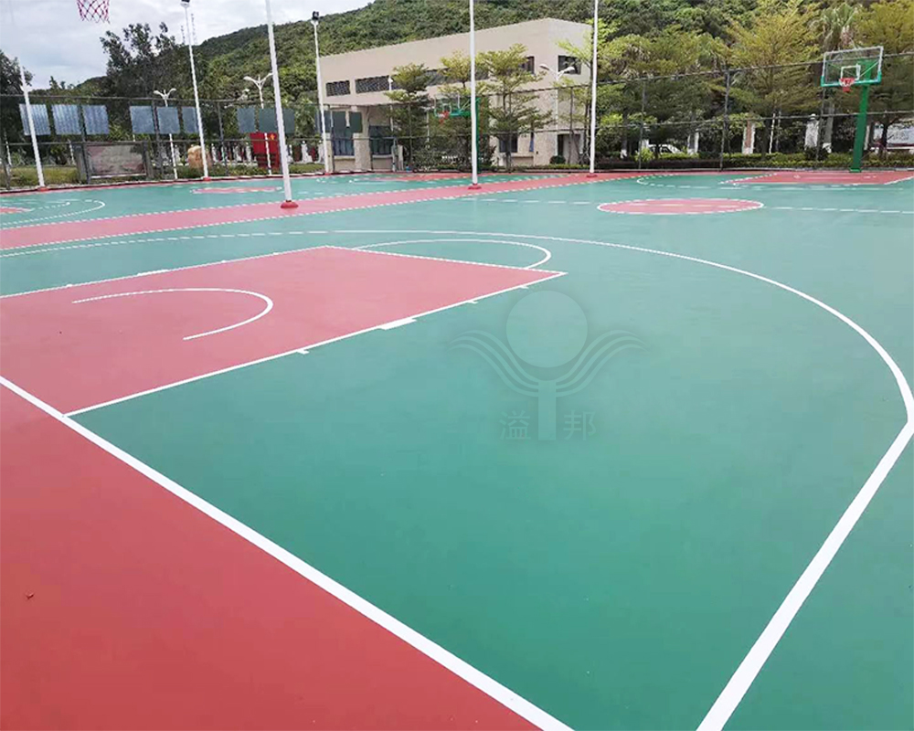 硅PU塑胶篮球场多少钱一个平方